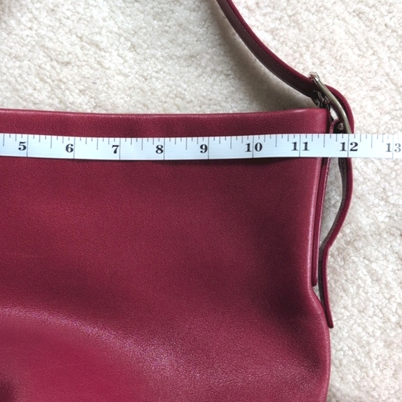 TODAY ONLY! Coach 9186 Legacy Soho Bucket Purse in Red, EUC - Picture 9 of 16